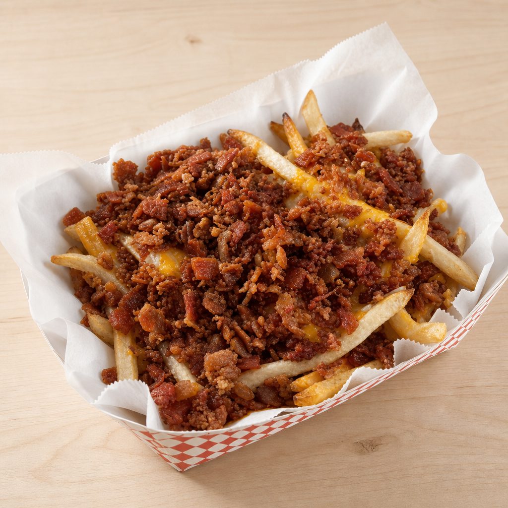Bacon Cheese Fries.