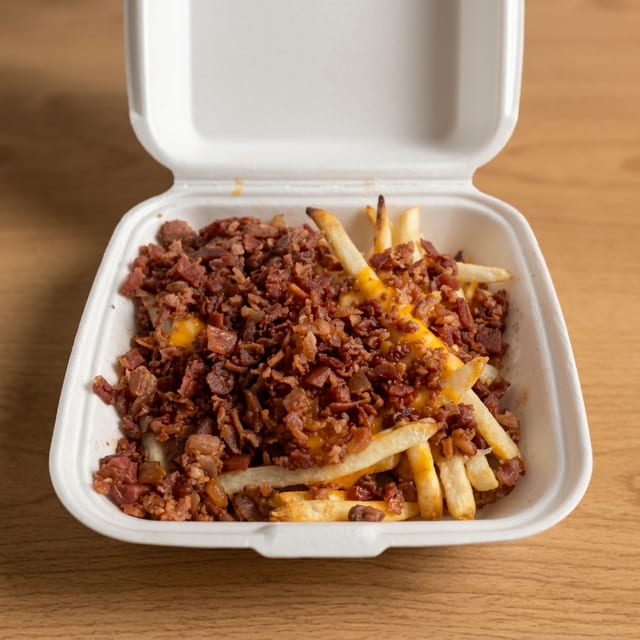 Bacon Cheese Fries.